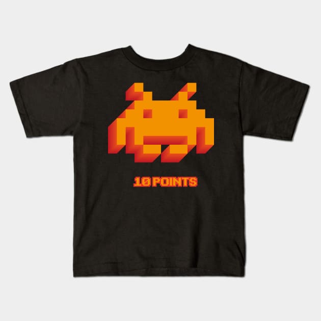 10 points gamer Kids T-Shirt by Daribo